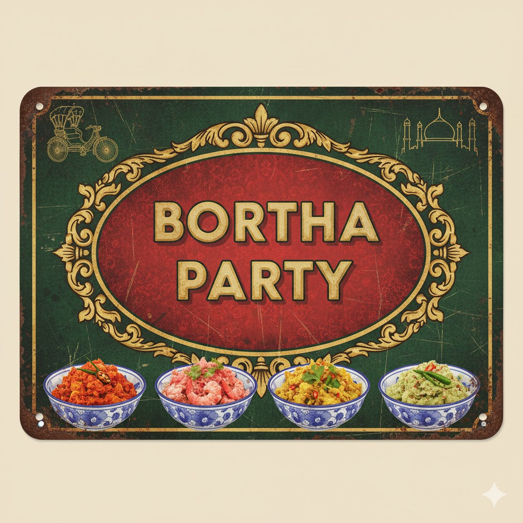 Bortha Party Sign