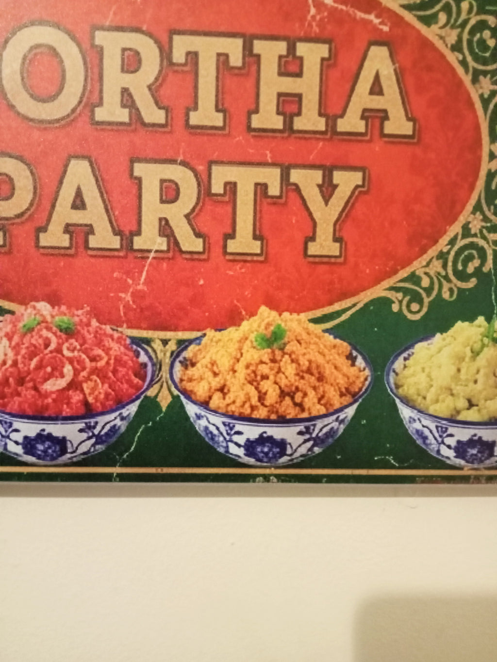 Bortha Party Sign