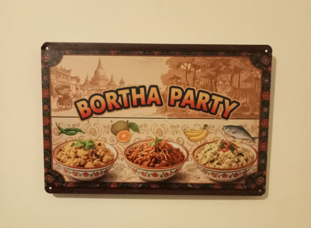 Bortha Party Sign 2