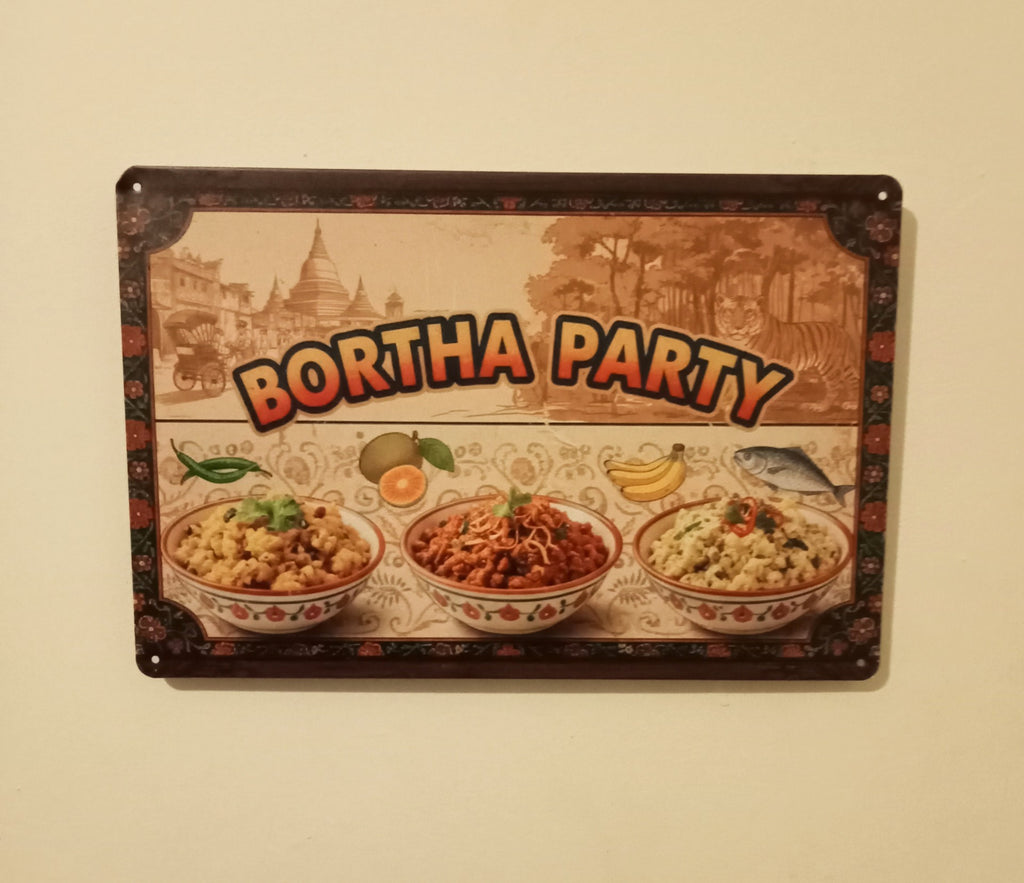 Bortha Party Sign 2