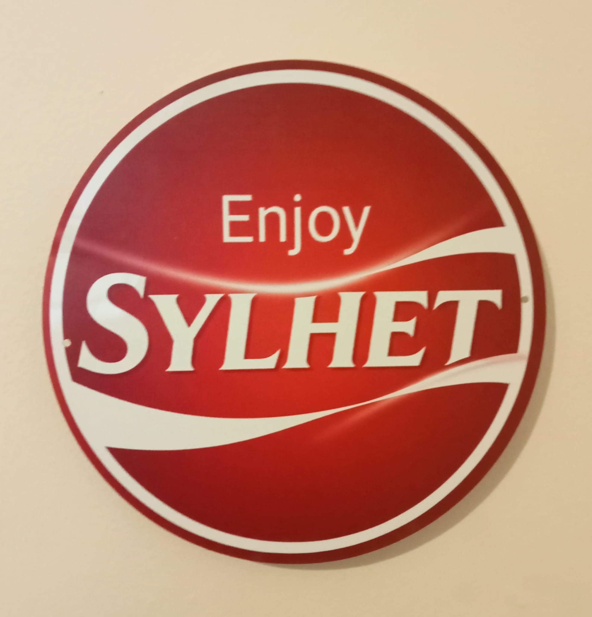 Enjoy Sylhet Sign