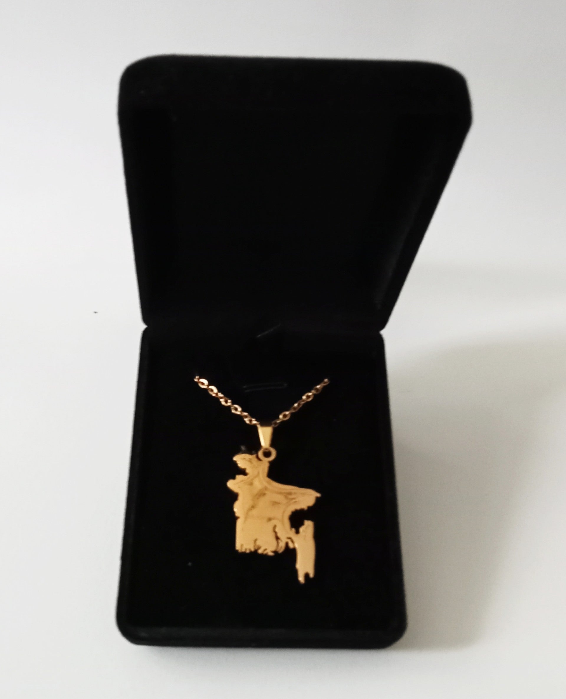 Gold Bangladesh Pendent Necklace