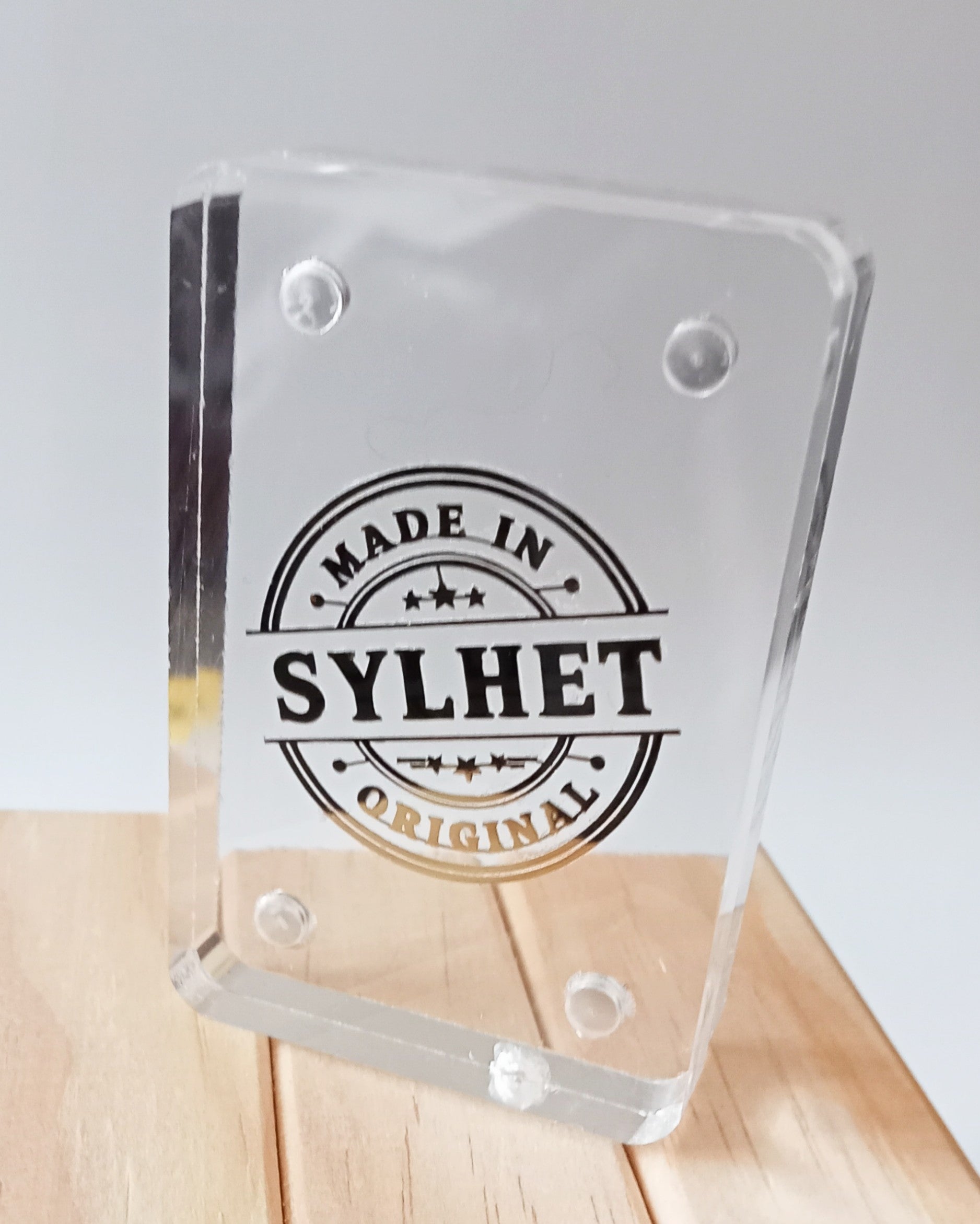 Gold Sylhet Acrylic Block