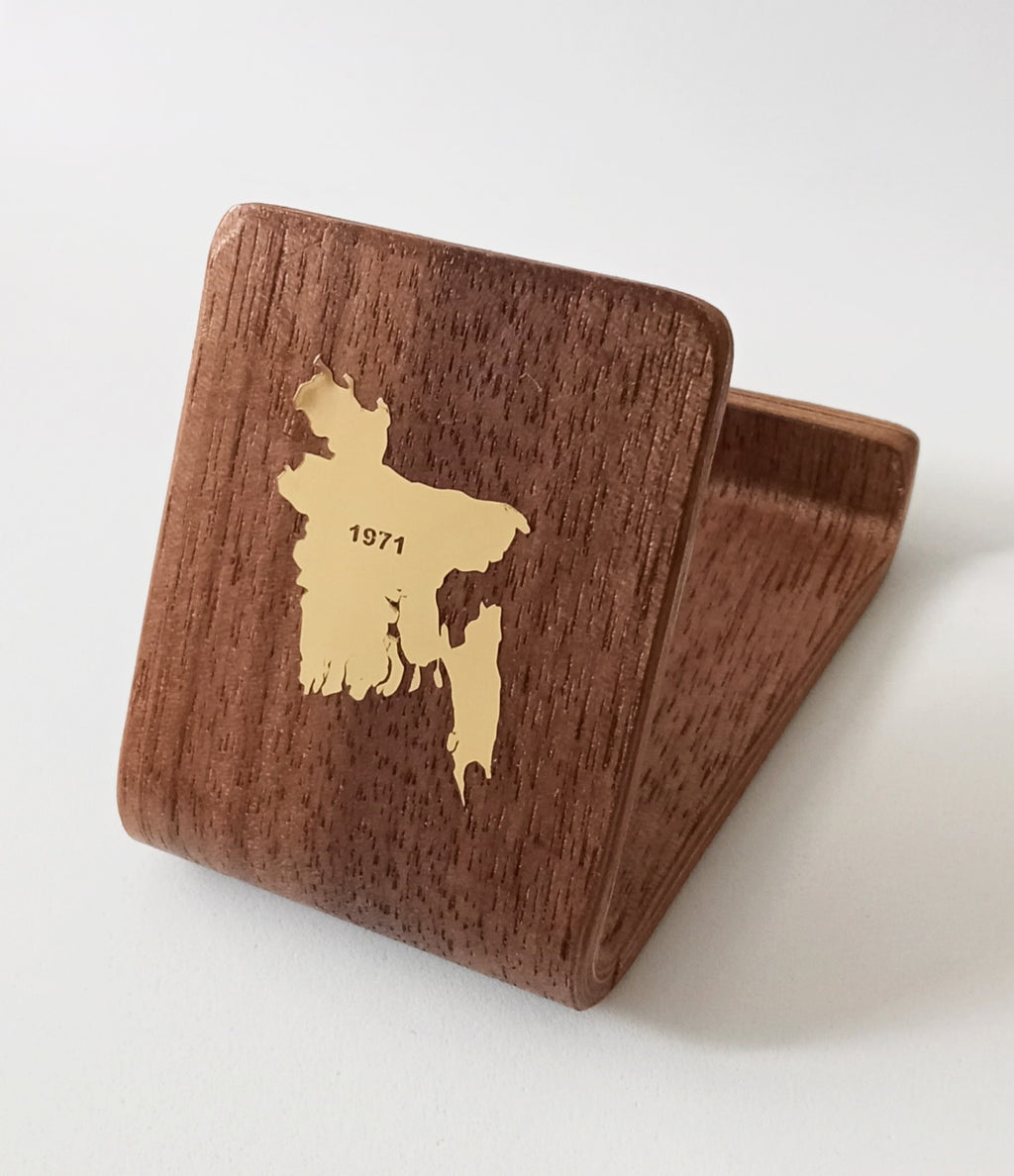 Gold Bangladesh Phone Stand