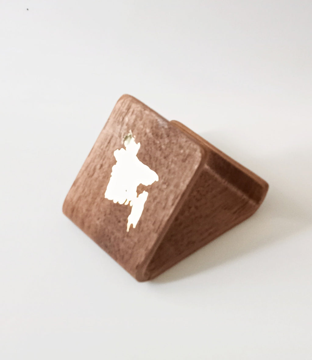 Gold Bangladesh Phone Stand