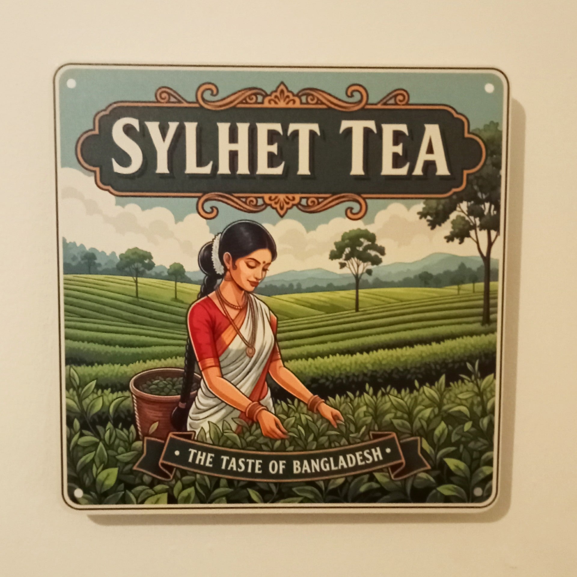 Sylhet Tea Sign