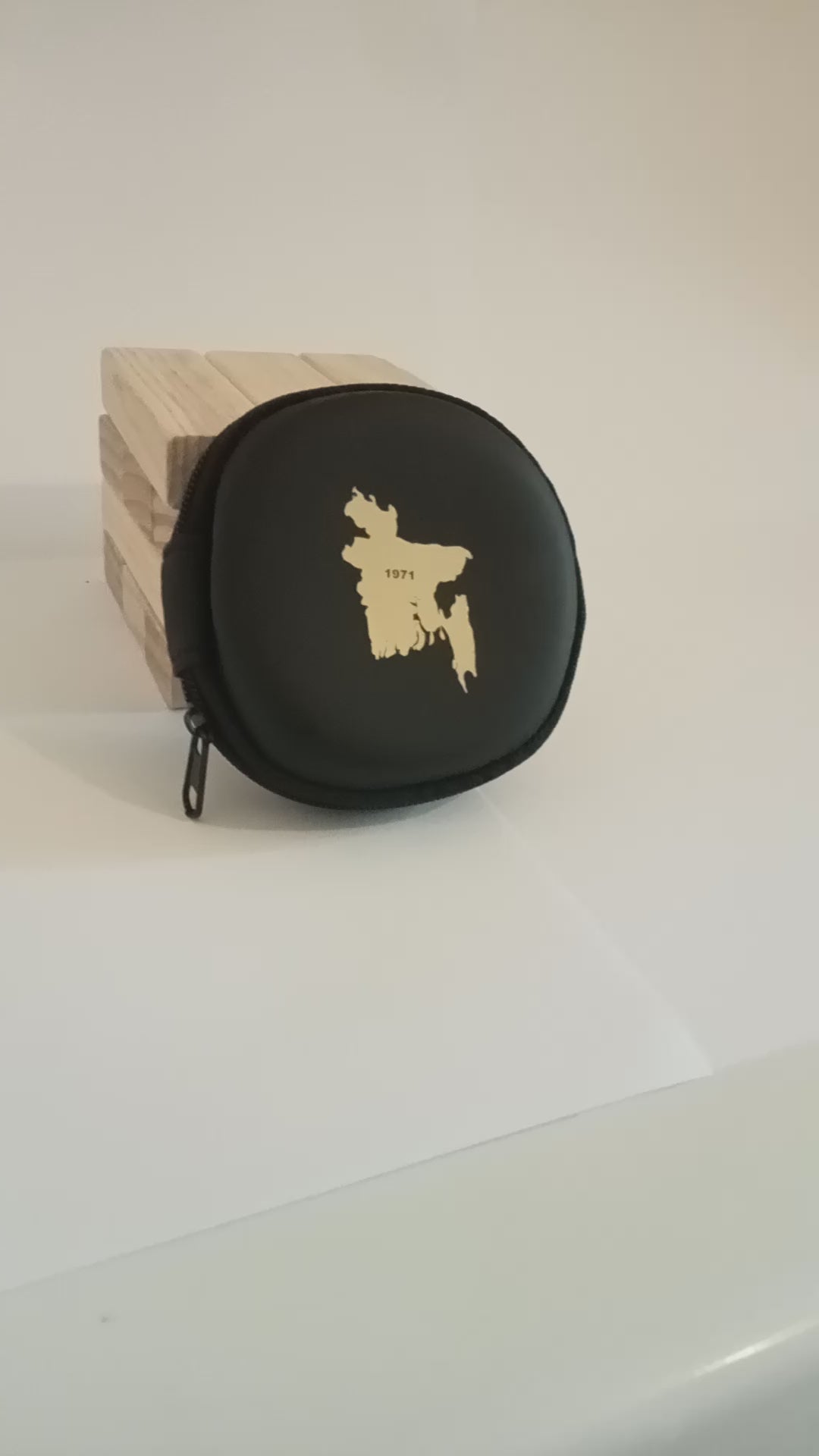 Gold Bangladesh Travel Organiser Pouch- ROUND