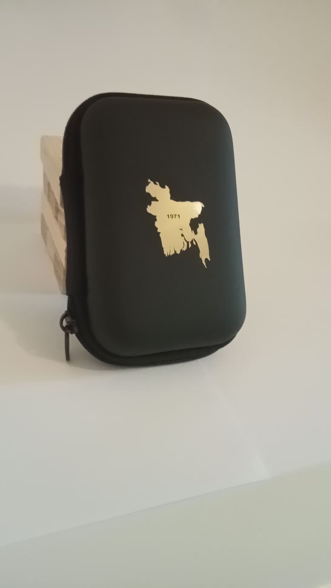 Gold Bangladesh Travel Organiser Pouch - LARGE